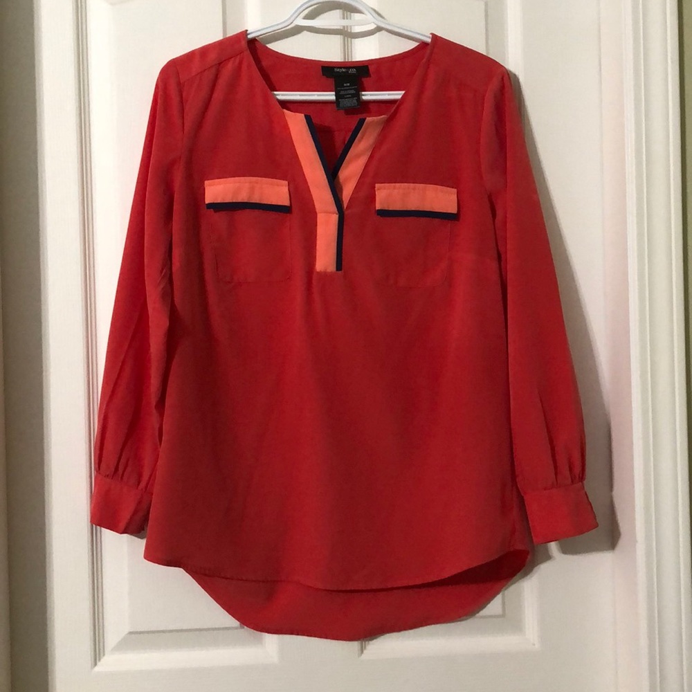 Style & Co. long sleeve blouse